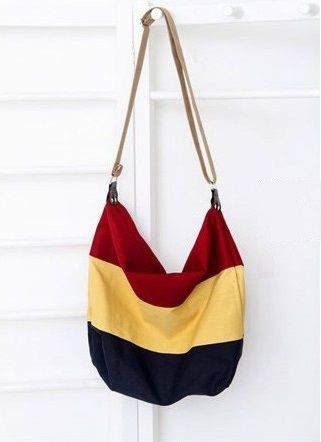 Bolsa 3 cores (Vermelho, amarelo, preto)